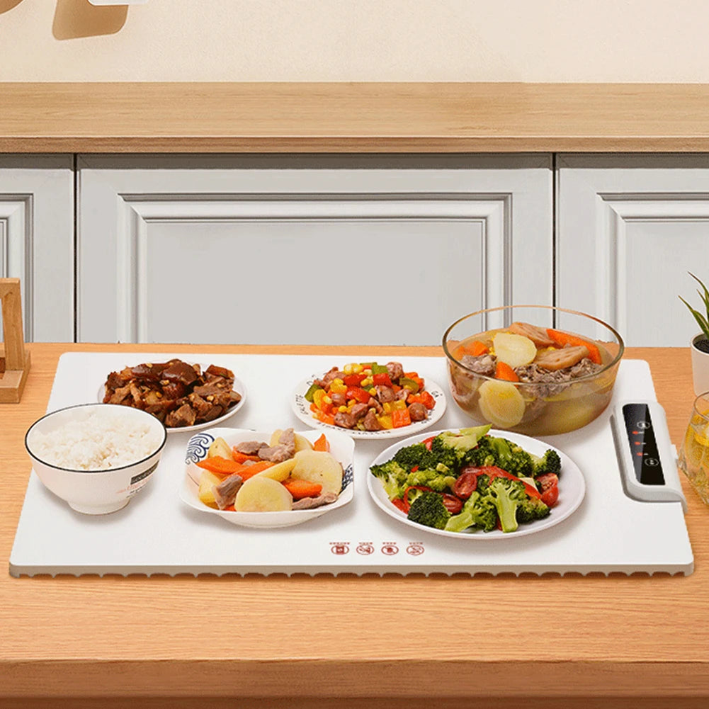 Smart Electric Warming Tray with Adjustable Temperature