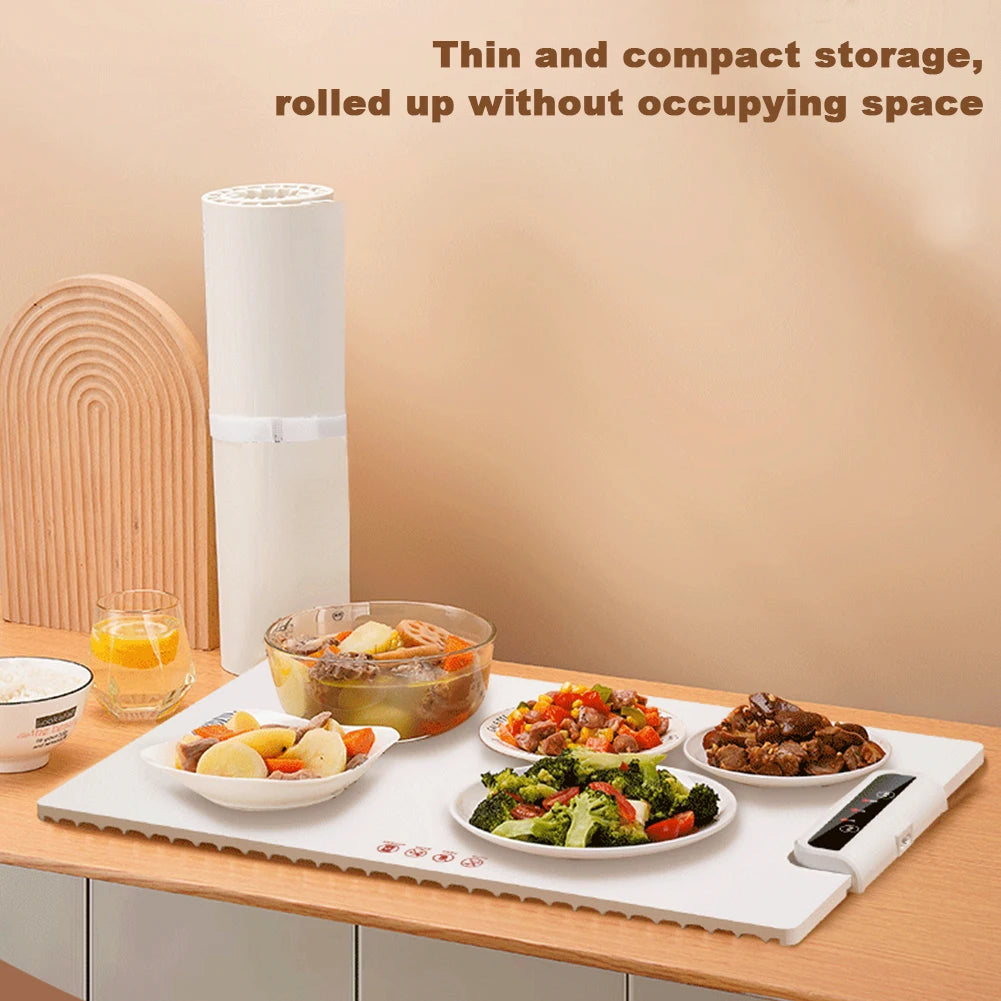 Smart Electric Warming Tray with Adjustable Temperature