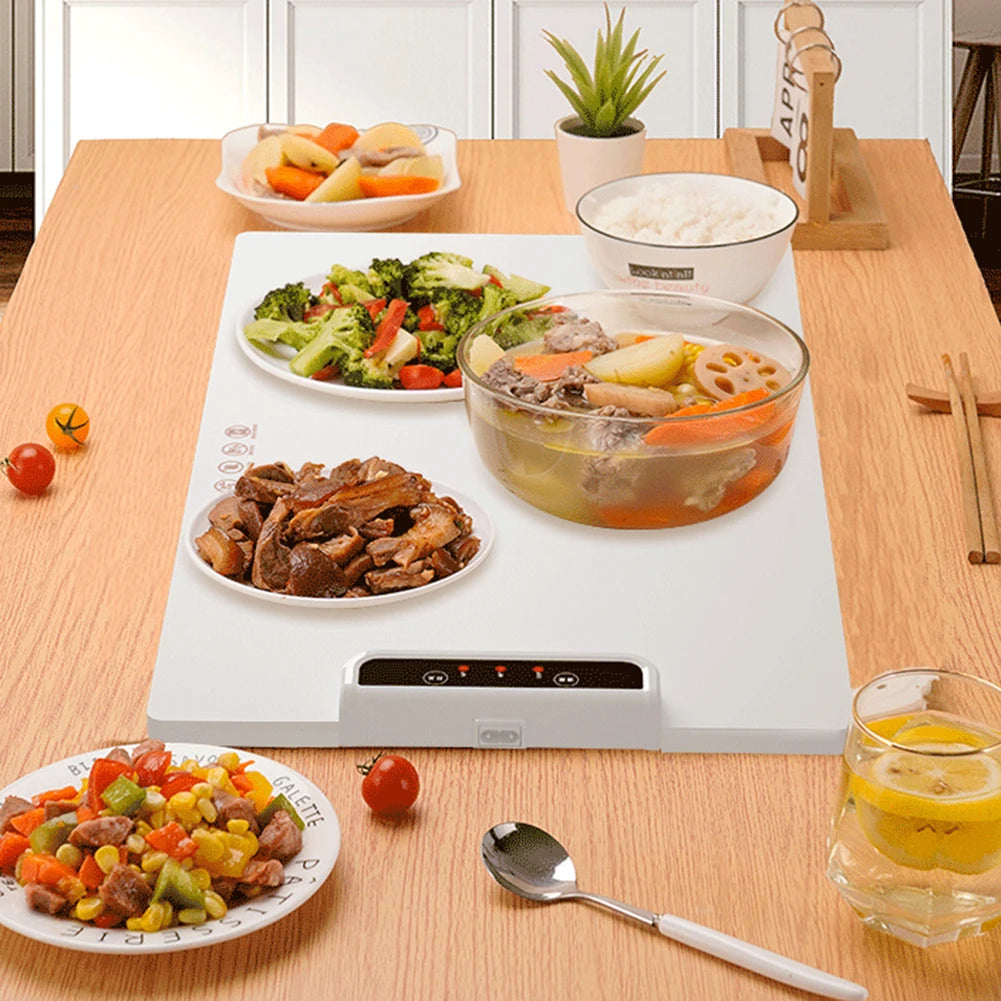 Smart Electric Warming Tray with Adjustable Temperature